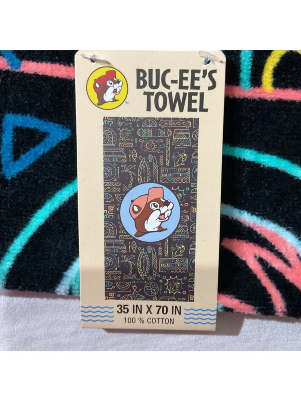 Set Buc-ees Beach Towel 35